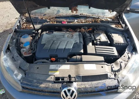 2012 Volkswagen Golf Tdi 4-Door из США, поврежденный, VIN WVWDM7AJ6CW322634